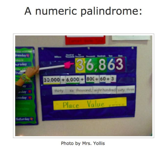 A number palindrome