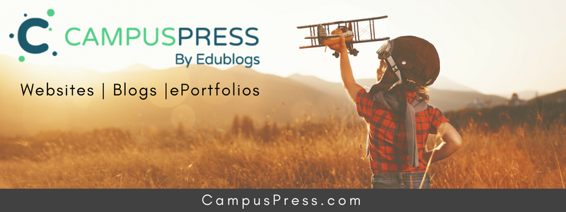 CampusPress by Edublogs -- ePortfolios, blogs, or websites for your entire school, university or district